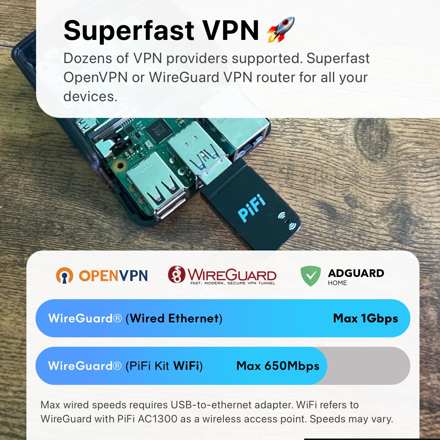 Wireguard VPN Client Hardware